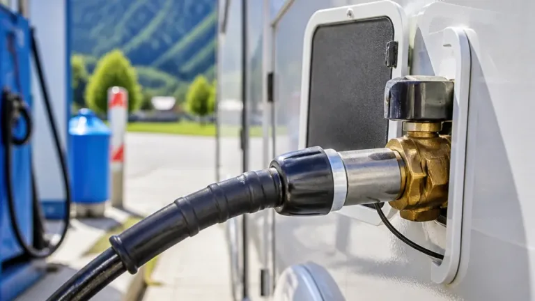 Wohnmobile: Flüssiggasflaschen dürfen jetzt an Tankstellen mit Autogas befüllt werden