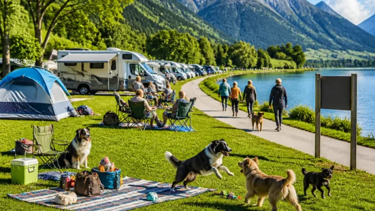 ADAC/PiNCAMP‑Auswertung: Campingplatz Erlensee in Bayern ist Deutschlands hundefreundlichster Platz