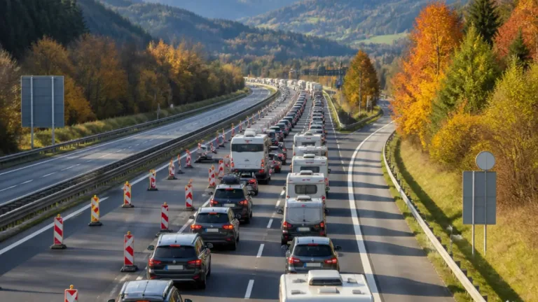 ADAC Südbayern warnt vor erhöhtem Reiseverkehr in den Herbstferien: Staugefährdete Alpenrouten genannt