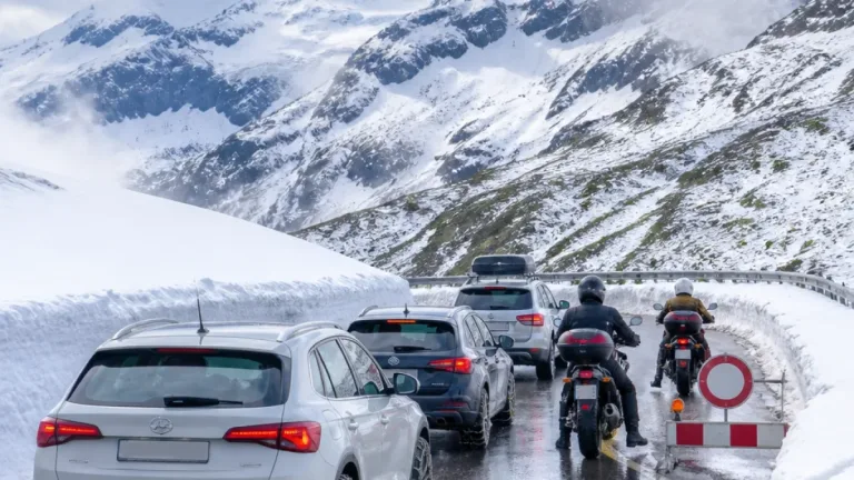Schneekettenpflicht auf Großglockner: Panoramastraße bis Sonntagmittag nur mit Ketten befahrbar