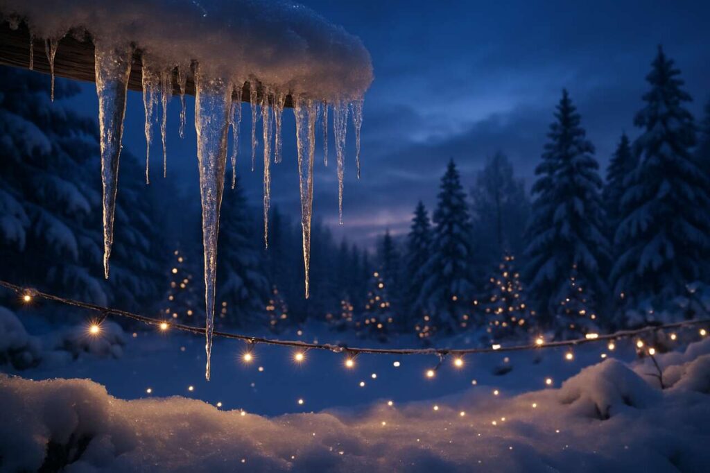 Minus 8 Grad und maximale Magie: Wintermärchen aus Eis und Lichtern